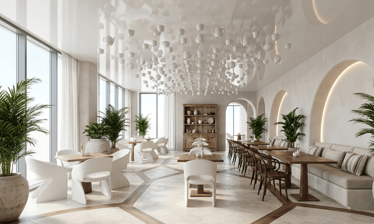 Restaurant interior and renovation project in Dubai