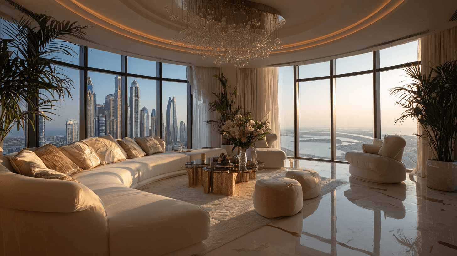 Luxury Interior Design Dubai in palm jumeirah