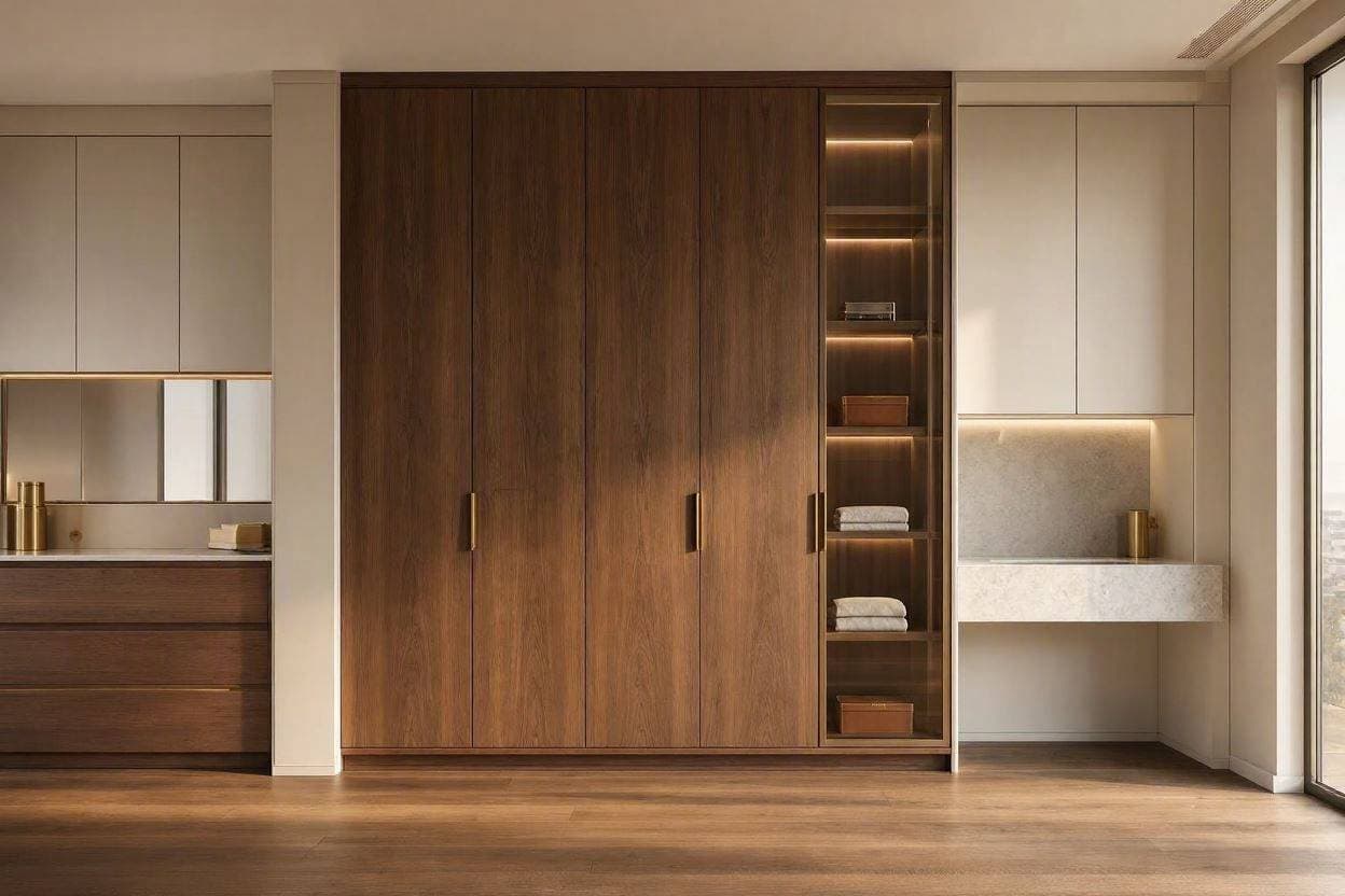 Custom Built-In Wardrobes & Joinery Work Dubai Custom joinery and built-in wardrobes for Dubai apartment