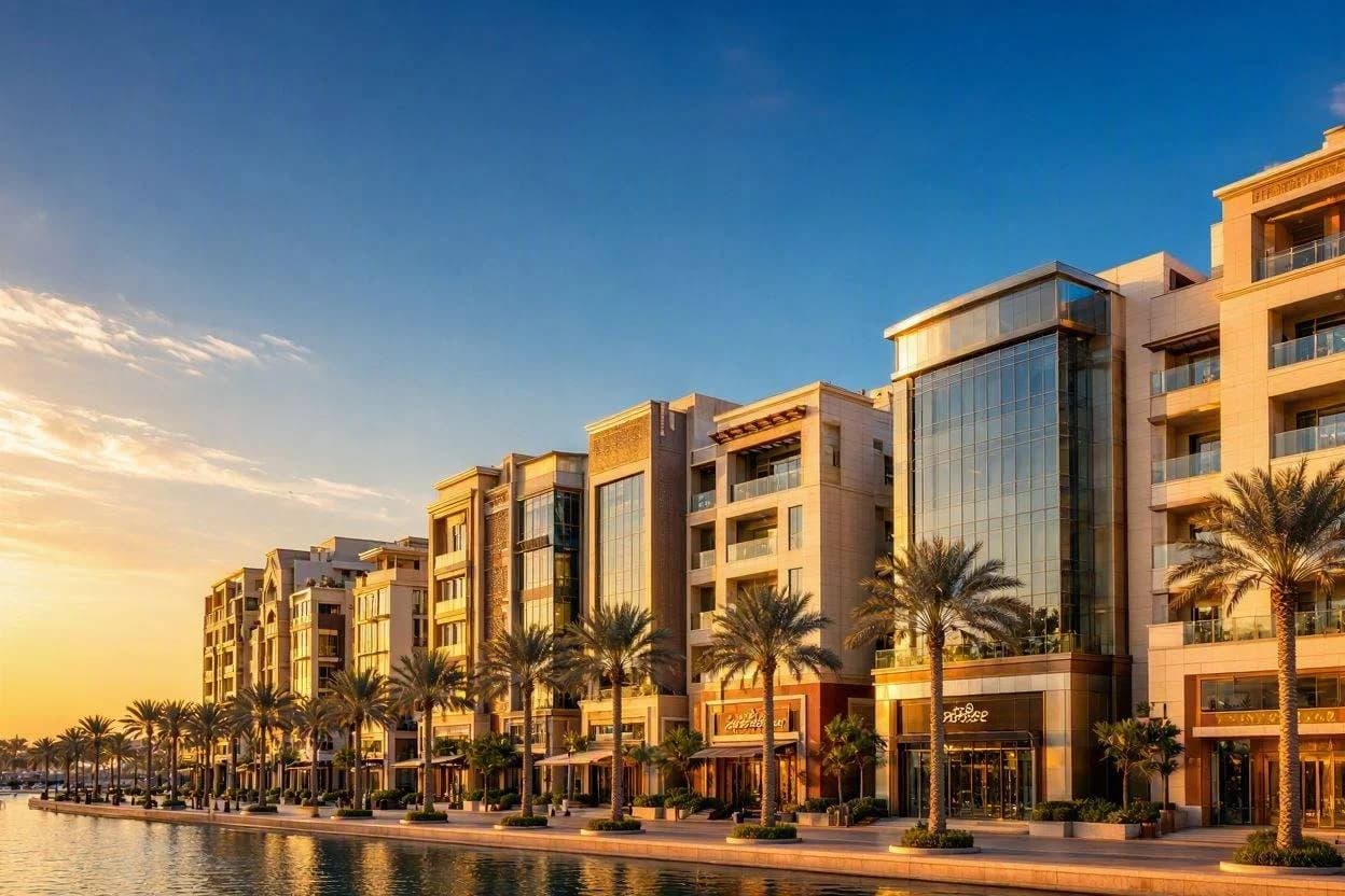 Golden Mile Commercial Office Interiors Commercial office interior landscape in Golden Mile Palm Jumeirah