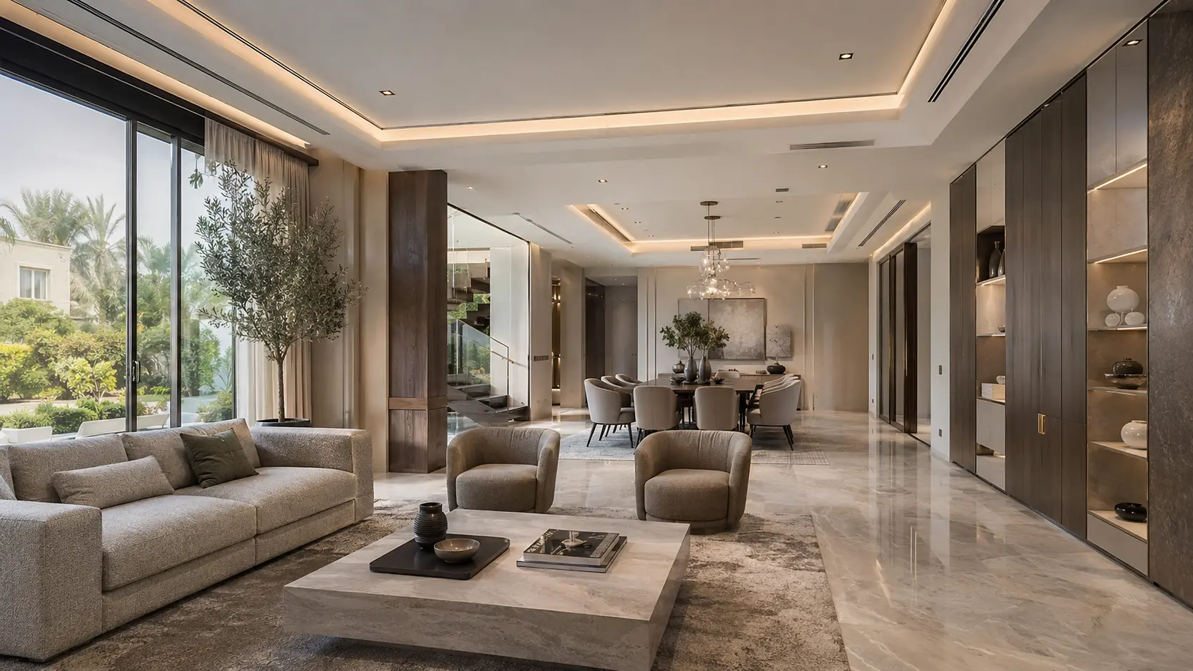 Villa renovation in Emirates Hills, Dubai