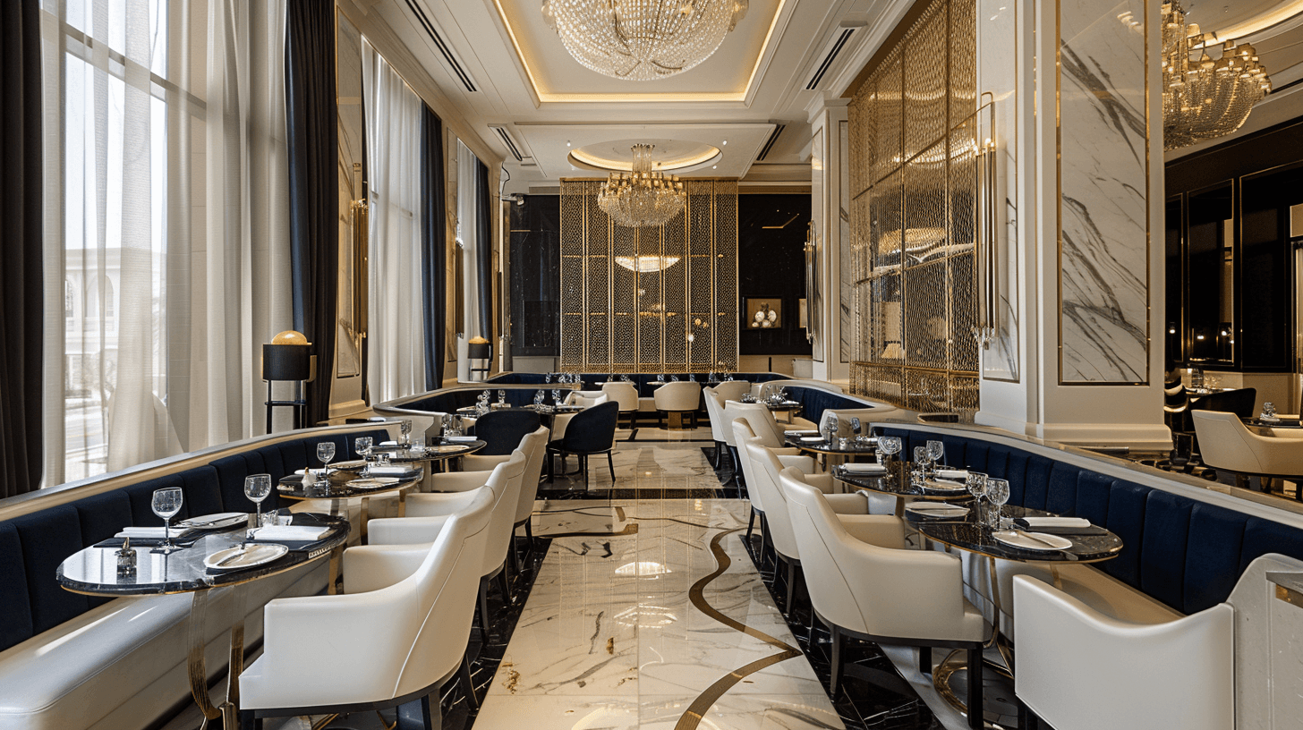 Restaurant Interior Design In palm jumeirah