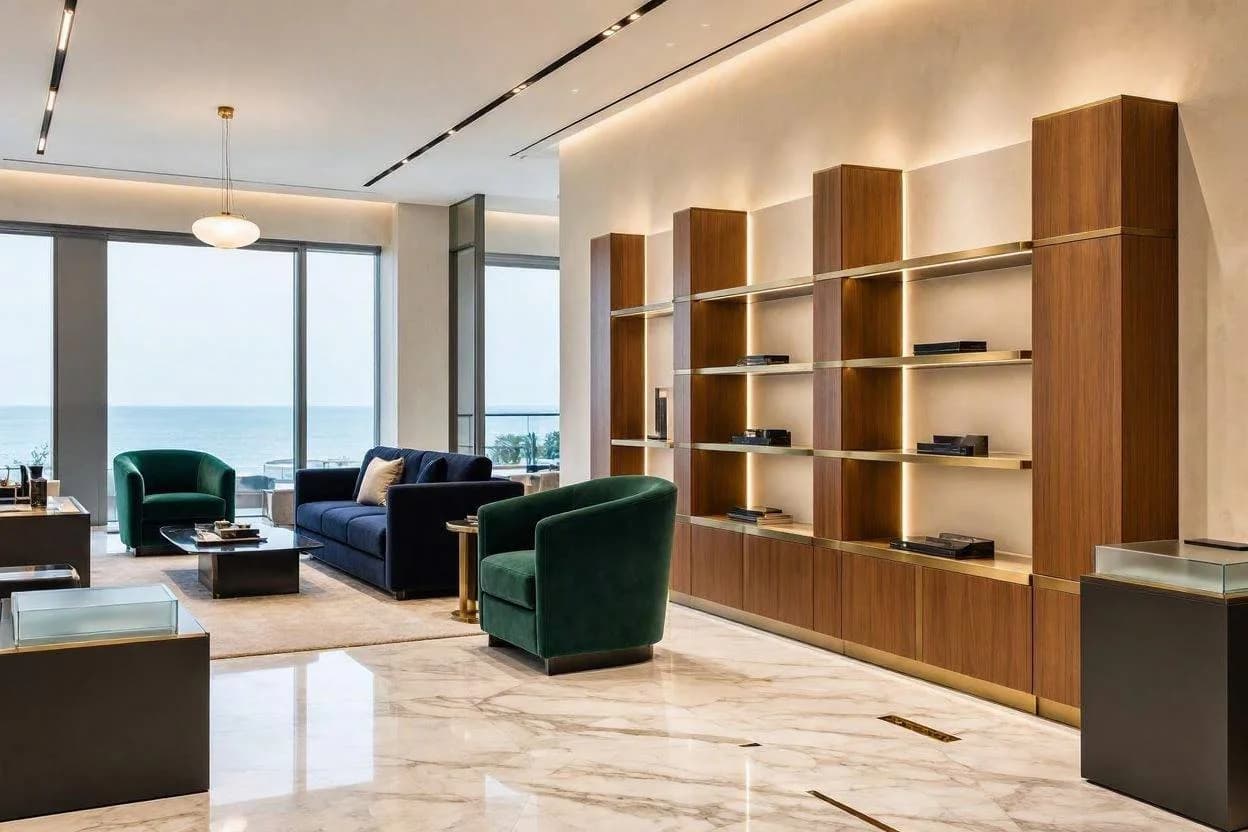 Retail, F&B & Showroom Design Palm Jumeirah Retail, F&B and showroom interior design in Palm Jumeirah